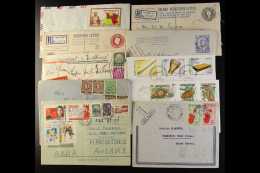 WORLD COVERS & CARDS HOARD. Chiefly 20th Century Accumulation Of Commercial And Philatelic Covers &... - Sonstige & Ohne Zuordnung