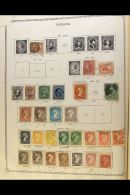 OLD TIME COMMONWEALTH COLLECTION 1851-1936 MINT & USED Collection Presented In Two "Ideal" Albums (Vol I &... - Other & Unclassified