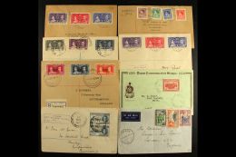 BRITISH PACIFIC COVERS 1930-1983 Commercial & Philatelic Covers, Inc Fiji, Br Solomon Is Inc Official Mail... - Autres & Non Classés