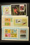 BRITISH COMMONWEALTH MINI-SHEETS 1960's-1990's Superb Never Hinged Mint Accumulation Of Miniature Sheets And... - Other & Unclassified