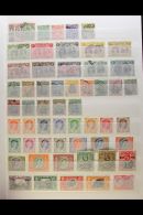 BRITISH COMMONWEALTH HIGH-POWERED STOCKBOOK 1890's To 1960's Mint And Used (mainly Mint/never Hinged Mint) With... - Otros & Sin Clasificación