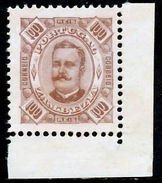 !										■■■■■ds■■ Zambezia 1893 AF#10(*) King Carlos, Neto 100 Réis (x7449) - Zambezia