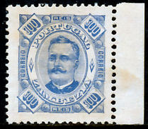 !										■■■■■ds■■ Zambezia 1893 AF#13(*) King Carlos, Neto 300 Réis 12,5 (x3445) - Zambèze