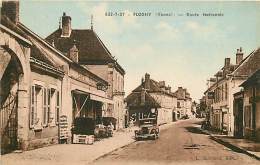 FLOGNY ROUTE NATIONALE LE TABAC ET LE GARAGE - Flogny La Chapelle