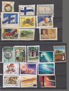 Finlande Lot De 36 Timbres O Différents - Collections