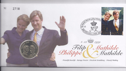 Belgie - Belgique Numisletter  2856 - Prinselijk Huwelijk 1999 - Numisletter