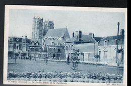 80, CORBIE, LE JARDIN PUBLIC ET LA CATHEDRALE - Corbie