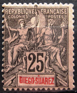 DIEGO-SUAREZ            N° 45             NEUF* - Unused Stamps