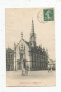 Cp, 27 , BRETEUIL , L'hôtel De Ville , Voyagée 1909 - Breteuil