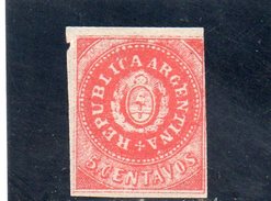 ARGENTINE 1862-4 * - Ungebraucht