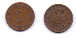 Germany 2 Pfennig 1905 A - 2 Pfennig