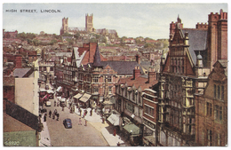 High Street Lincoln - Dated 1948 - Valentine's - Lincoln