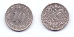 Germany 10 Pfennig 1913 D - 10 Pfennig