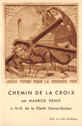 22-PERROS-GUIREC- CHEMIN DE LA CROIX , PAR MAURICE DENIS - Perros-Guirec