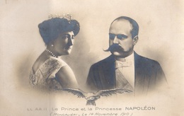 MONCALIERI LE 14 NOVEMBRE 1910 LE PRINCE ET LA PRINCESSE NAPOLEON - Moncalieri