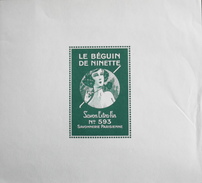 ETIQUETTE ANCIENNE - SAVON EXTRA-FIN N° 593 - LE BEGUIN De NINETTE - Savonnerie Parisienne - En Très Bon Etat - Etichette