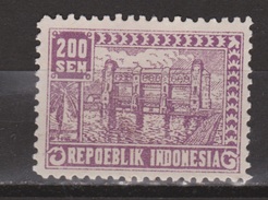 Indonesia Indonesie JAVA And MADOERA Nr. 38 MLH ; Japanese Occupation Japanse Bezetting - Indonesië