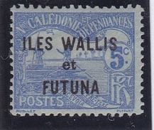 Wallis Et Futuna Taxe N° 1 Neuf * - Neufs