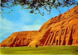 Abu Simbel - Egypt - General View - Formato Grande Viaggiata – E1 - Temples D'Abou Simbel