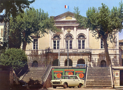 83 - Lorgues - L'hotel De Ville - Affiche Sulfate De Cuivre - Lorgues