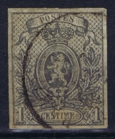 Belgium 1866 OBP 22 Used Obl - 1866-1867 Kleine Leeuw