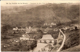 -2C10 ---  15   Vallée De La Sioule  -panorama Des Deux Ponts De MENAT - Route De Chateauneuf à Ebreuil - Saint-Mamet-la-Salvetat