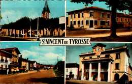 40-ST-VINCENT DE TYROSSE...4 VUES...CPSM PETIT FORMAT - Saint Vincent De Tyrosse