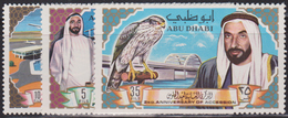 ABOU DHABI N°49/51** OISEAUX - Abu Dhabi