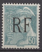 FRANCE 1944 - MONTREUIL - BELLAY - 50 C - NEUF** / LEGER MANQUE D ADHERENCE /  FD600 - Befreiung