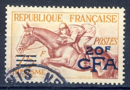 ##K3409. Réunion 1953. Sport. Michel 369. Cancelled - Used Stamps