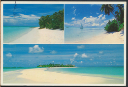 °°° 2161 - MALDIVES - HEAVEN ON EARTH - 1989 With Stamps °°° - Maldiven