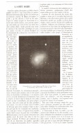 LA COMETE  " HOLMES "  1893 - Astronomia