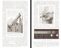 LA VITESSE DES ETOILES Et Les ETUDES SPECTRALES De M. H. DESLANDRES  1893 - Astronomia