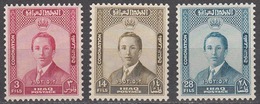 Iraq 1953 Full Set, Mint Mounted, Sc# 139-141, SG 342-344 - Iraq
