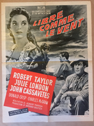 WESTERN Affiche Cinéma Originale Film LIBRE COMME LE VENT " SADDLE THE WIND "de ROBERT PARRISH Avec JOHN CASSAVETTES - Affiches & Posters