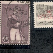 Belgium:Michel 284used Perfin - 1909-34