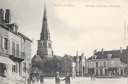 MEURSAULT - La Place Et L'Eglise - Meursault