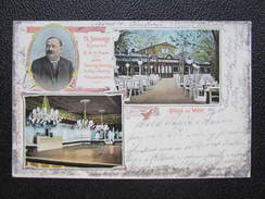 AK WIEN II. PRATER Domansky Restaurant 1905 /// D*23163 - Prater