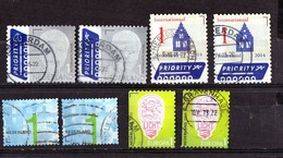 Pays - Bas  2014  Lot De 8 Timbres - Used Stamps