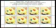 BULGARIA \ BULGARIEN / BULGARIE - 2002 - Visite Popes Jean Paul II In Bulgarie S.S. Of 8st.  MNH - Ungebraucht