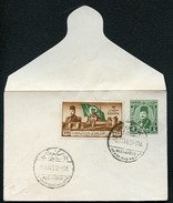 EGYPT PSE Cover #B35 Farouk Postmark Alexandria 1946 - Briefe U. Dokumente
