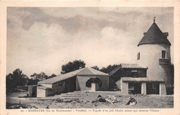 ¤¤   - 20  -   ILE De NOIRMOUTIER  -  Façade D'un Joli Chalet Suisse Qui Domine L'Océan  - ¤¤ - Noirmoutier