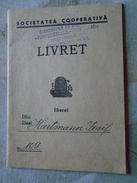 ZA18.6 Livret  Libret  Cheque Arad  Romania Hartmann Neuarad  Aradul Nou - 1947 - Cheques & Traverler's Cheques