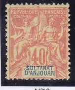 Anjouan N° 10 Neuf * - Unused Stamps