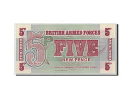 Billet, Grande-Bretagne, 5 New Pence, Undated (1972), KM:M47, NEUF - Fuerzas Armadas Británicas & Recibos Especiales