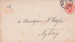 Omslag  Uit Noorwegen  => Nyborg - Postal Stationery