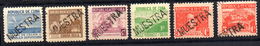 Algunos Sellos De La Serie 239/53 + A-4/5 Con Sobrecarga Muestra. - Unused Stamps