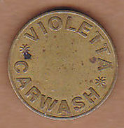 AC -VIOLETTA CARWASH TOKEN - JETON - Monetary /of Necessity