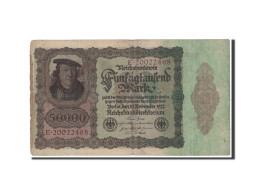 Billet, Allemagne, 50,000 Mark, 1922, Undated, KM:80, TB - 50000 Mark