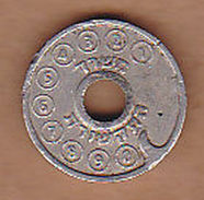 AC -  ISRAEL TELEPHONE #2 TOKEN - JETON - Monedas / De Necesidad